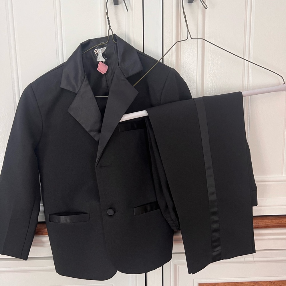 Boys Tux suit coat pants
